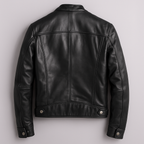Men's vintage leather jacket – full view – Edward Lawson