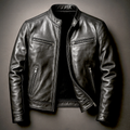 Men's slim-fit zip jacket – black – Edward Lawson