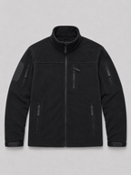 Men's fleece jacket – Black product view – Edward & Lawsen