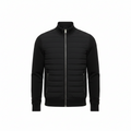 Men's hybrid quilted jacket – Black – Edward Lawson