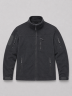 Men's fleece jacket – Gray product view – Edward & Lawsen