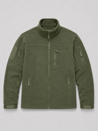 Men's fleece jacket – Green product view – Edward & Lawsen