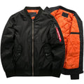 Men's padded bomber jacket – black – Edward Lawson