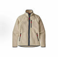 Men's high-neck fleece jacket – beige – Edward Lawson