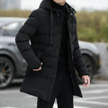 Men's insulated wind-resistant outdoor jacket – black – Edward Lawson