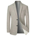 Men's vintage-style blazer – grey coffee – Edward Lawson